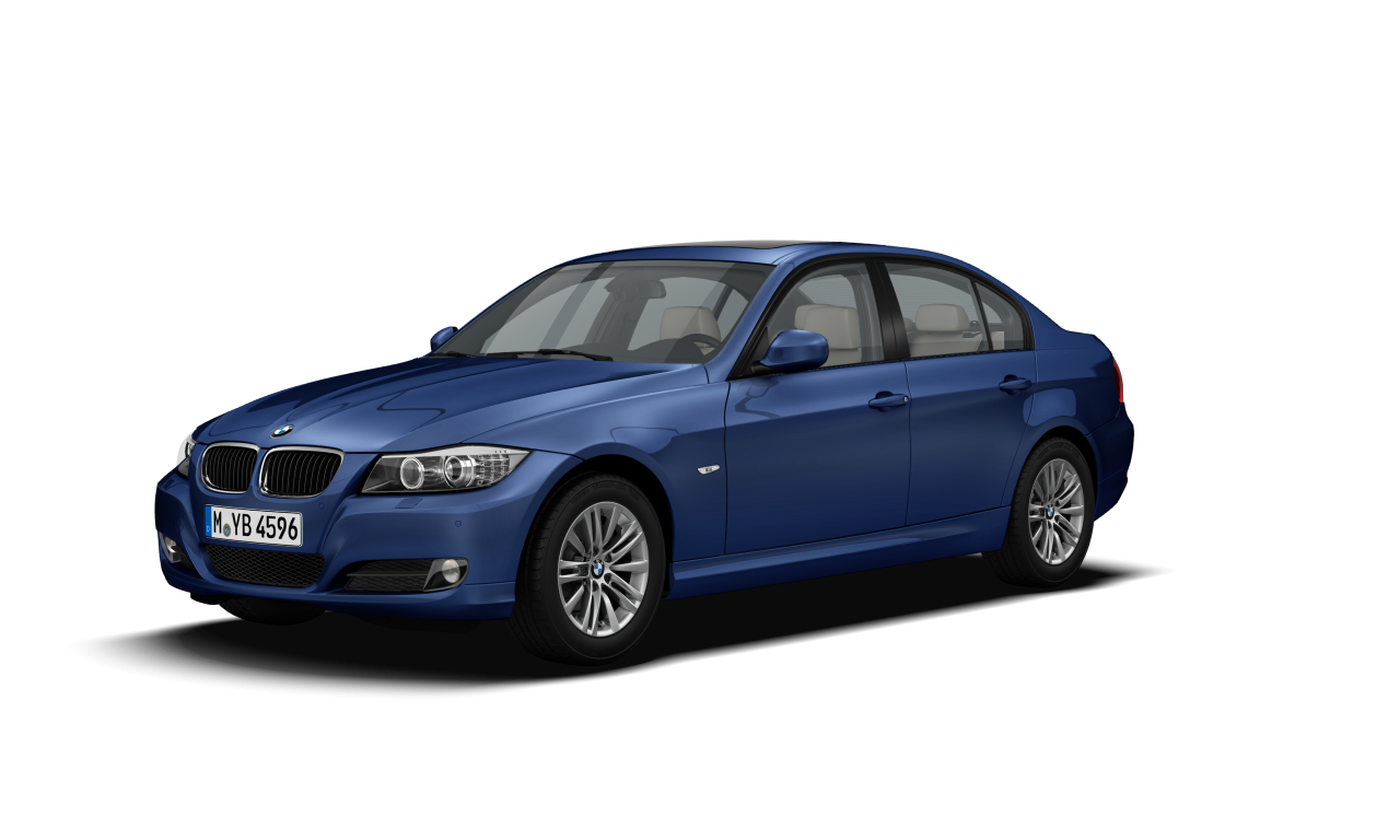 Exterior of BMW 320i (E90 (MUE)), VIN WBAPG56010NM13544