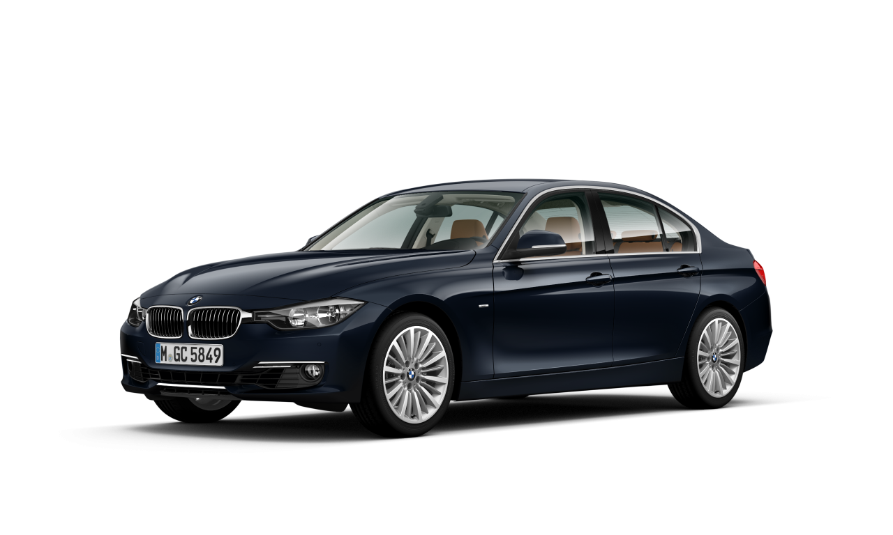 Exterior of BMW 328i (F30), VIN WBA3A56020NR02101