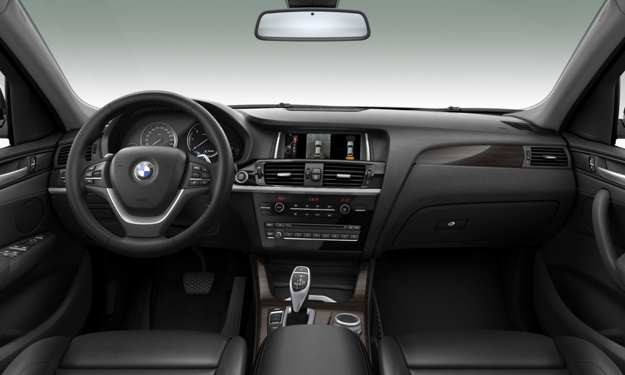 Interior of BMW X4 xDrive30d (F26), VIN WBAXX320300N97070