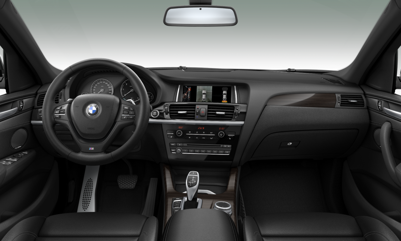 Interior of BMW X4 xDrive35d (F26), VIN WBAXX520X00F91037