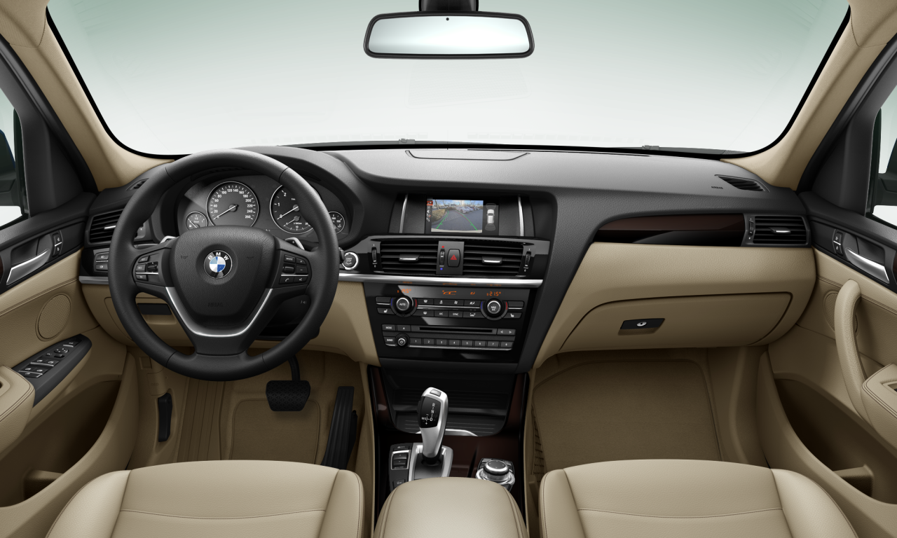 Interior of BMW X3 xDrive20d (F25), VIN WBAWZ520400T57091