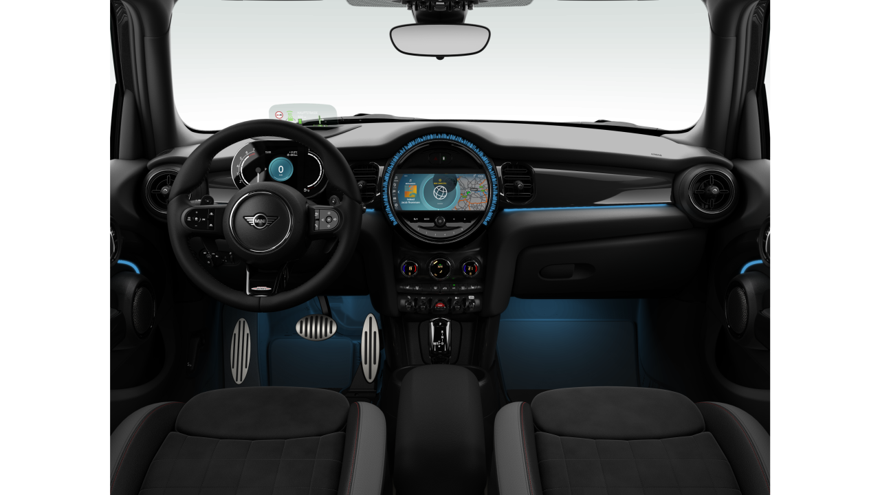 Interior of BMW MINI Cooper S (F55 (MUE)), VIN WMW52DK0202R31539