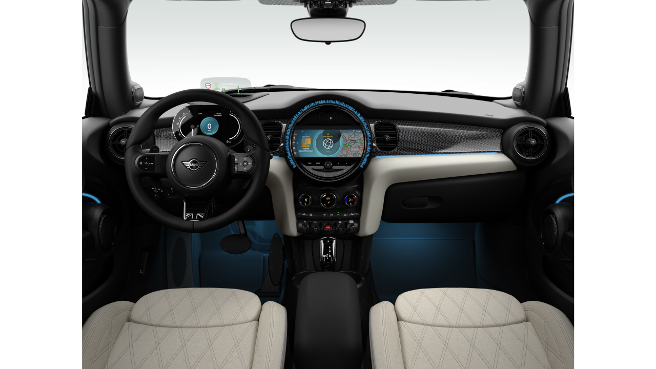 Interior of BMW MINI Cooper S (F56 (MUE)), VIN WMW52DH0302U32515