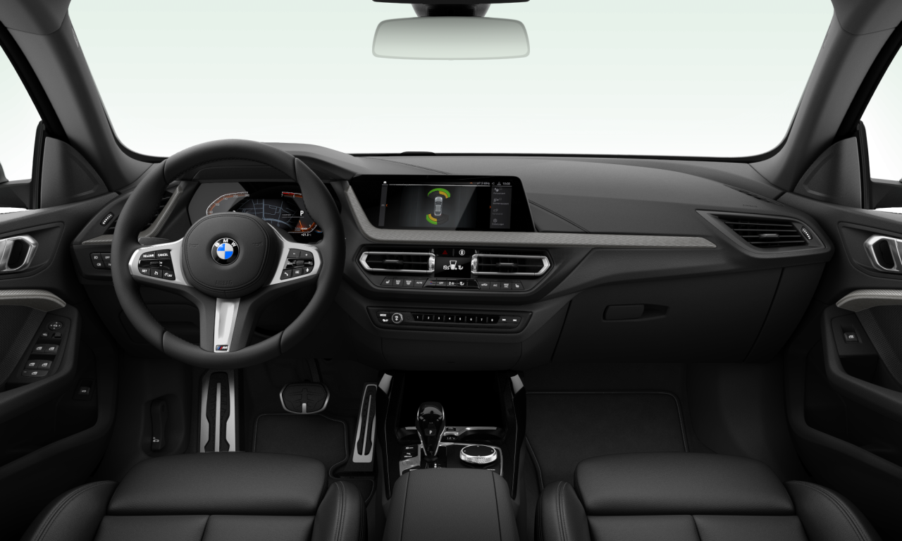 Interior of BMW 218i (F44), VIN WBA12AK0807K47093