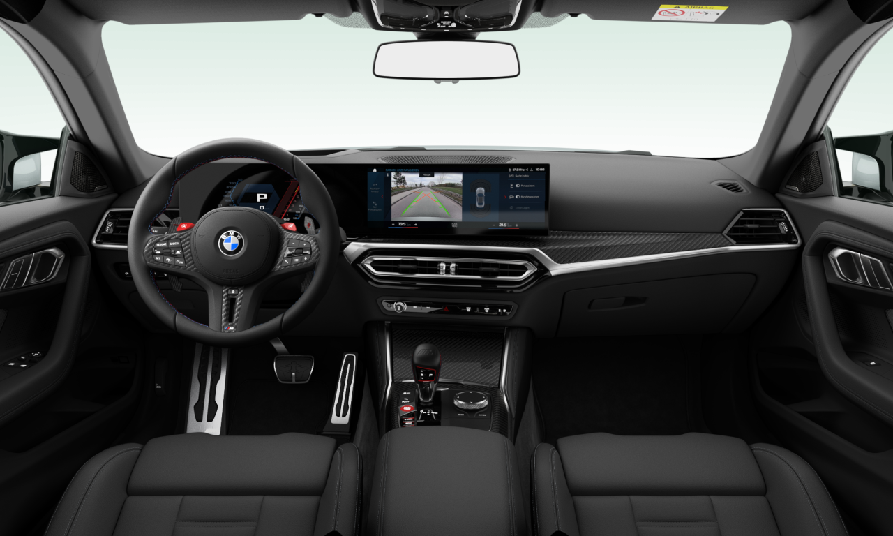 Interior of BMW M2 (G87), VIN WBS12DM0408D67528