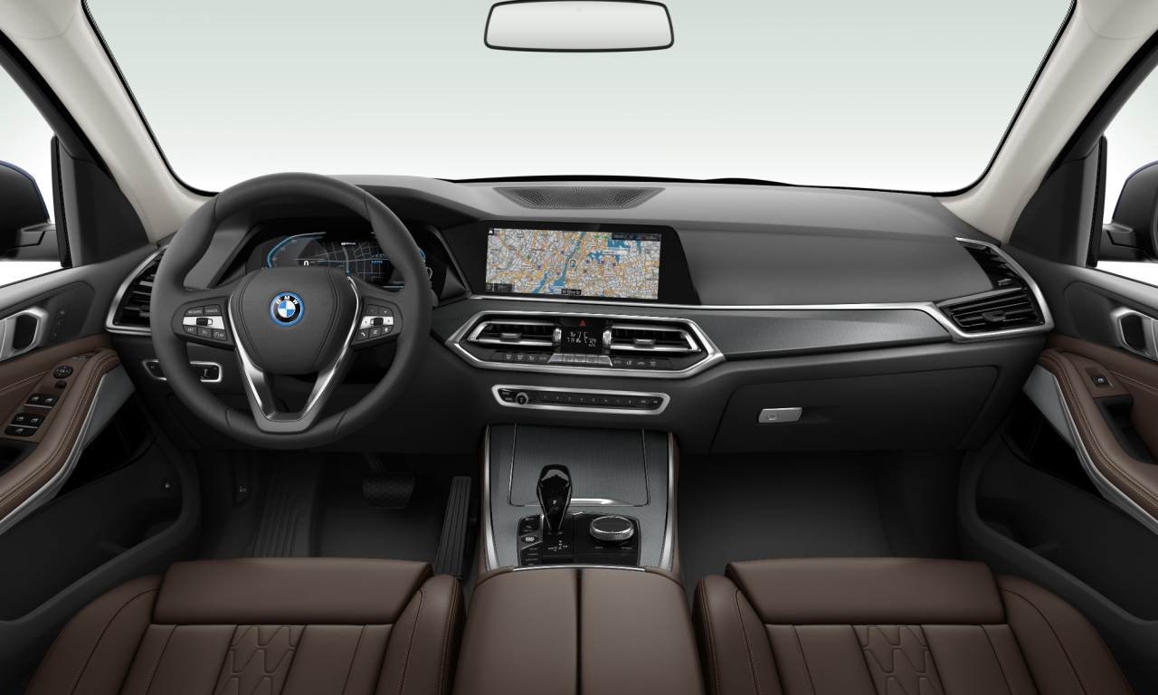 Interior of 2020 BMW X5 xDrive45e (G05), VIN 5UXTA6C05M9D83994