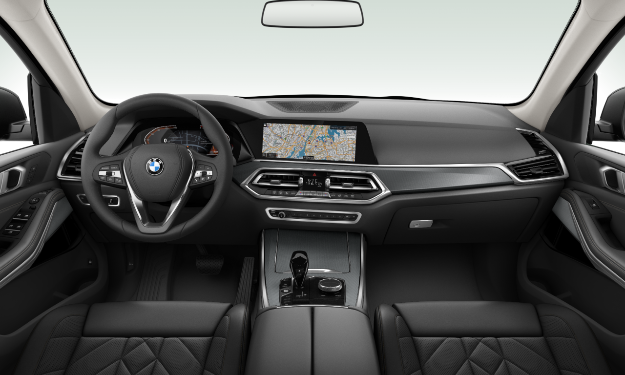 Interior of BMW X5 xDrive40i (G05), VIN 5UXCR6C05P9R74529