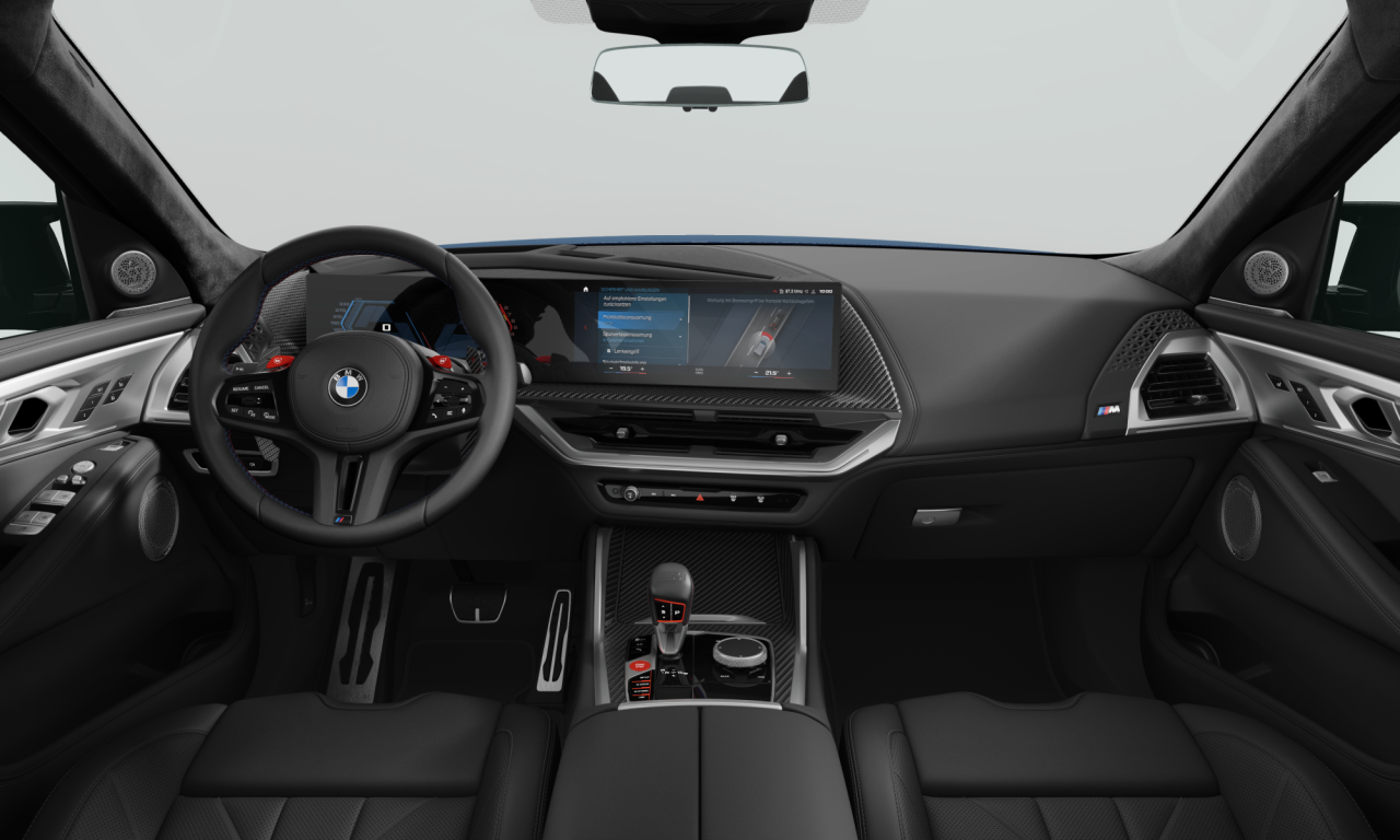 Interior of BMW XM (G09), VIN WBS22CS0409T89344