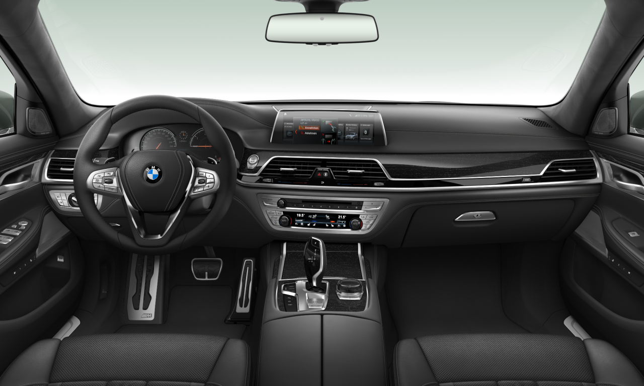 Interior of BMW 730d (G11), VIN WBA7C21000BP41265