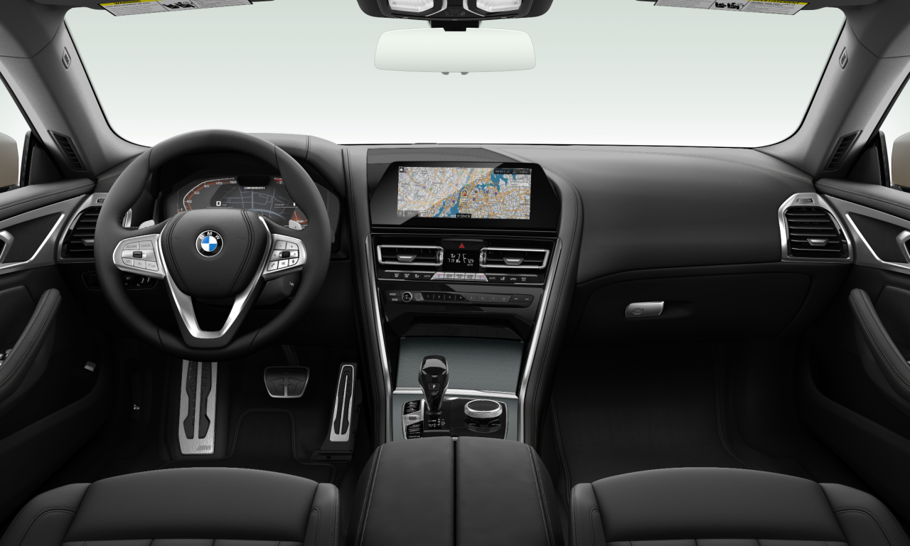 Interior of BMW M850i xDrive (G16), VIN WBAGV8C06PCK99736