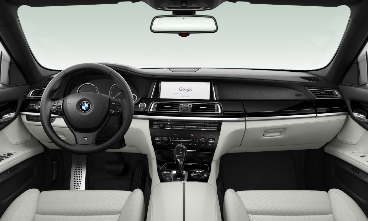 Interior of BMW 730d (F01 (MUE)), VIN WBAYC22060D254224