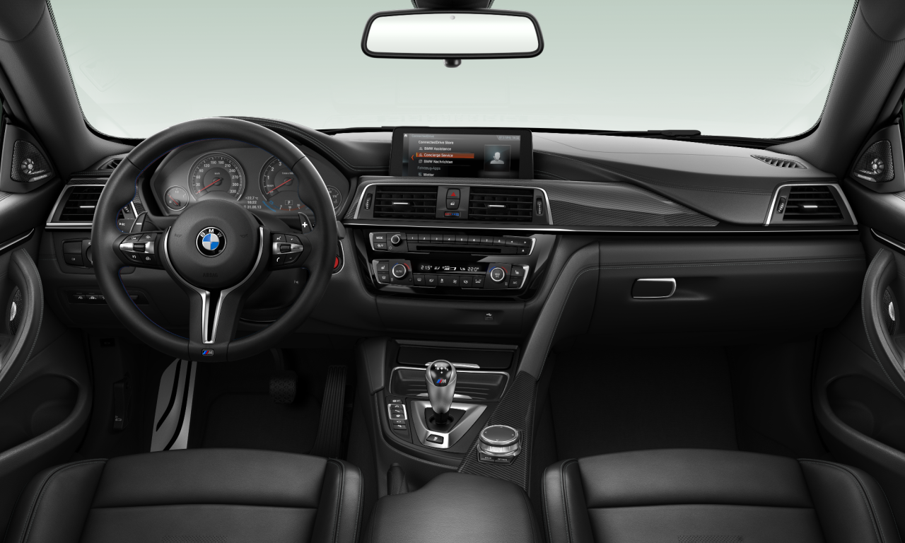 Interior of BMW M4 (F82 (MUE)), VIN WBS4Y92070FH39886