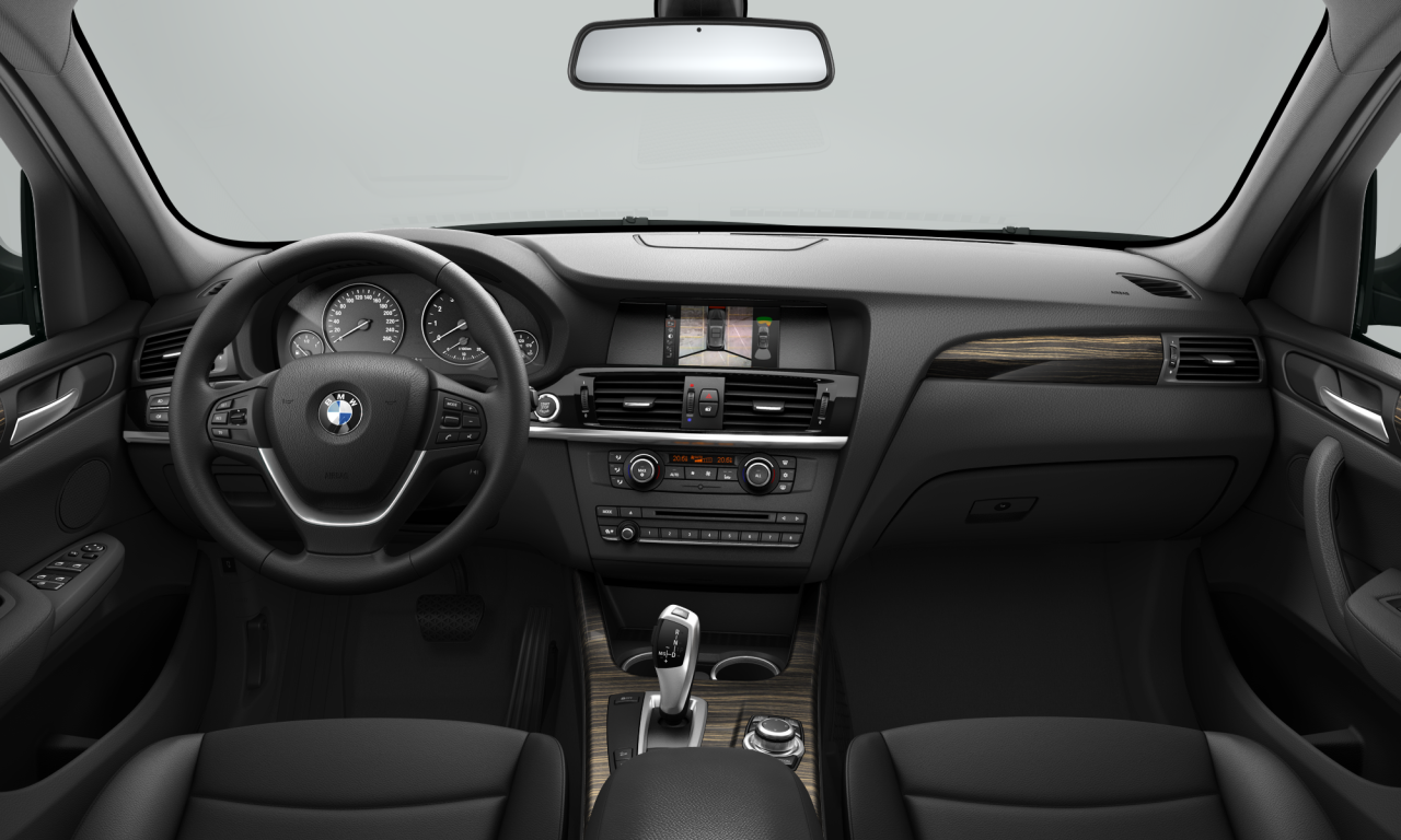 Interior of BMW X3 xDrive20i (F25), VIN WBAWX32050LW42777
