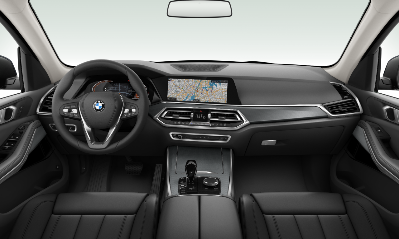 Interior of BMW X5 xDrive40i (G05), VIN 5UXCR6C55KLL63522