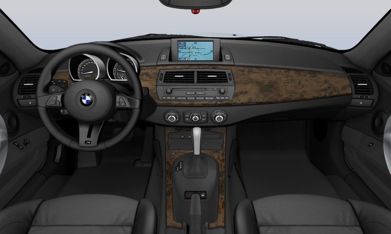 Interior of 2007 BMW Z4 3.0si (E86), VIN WBADU52010LE90897