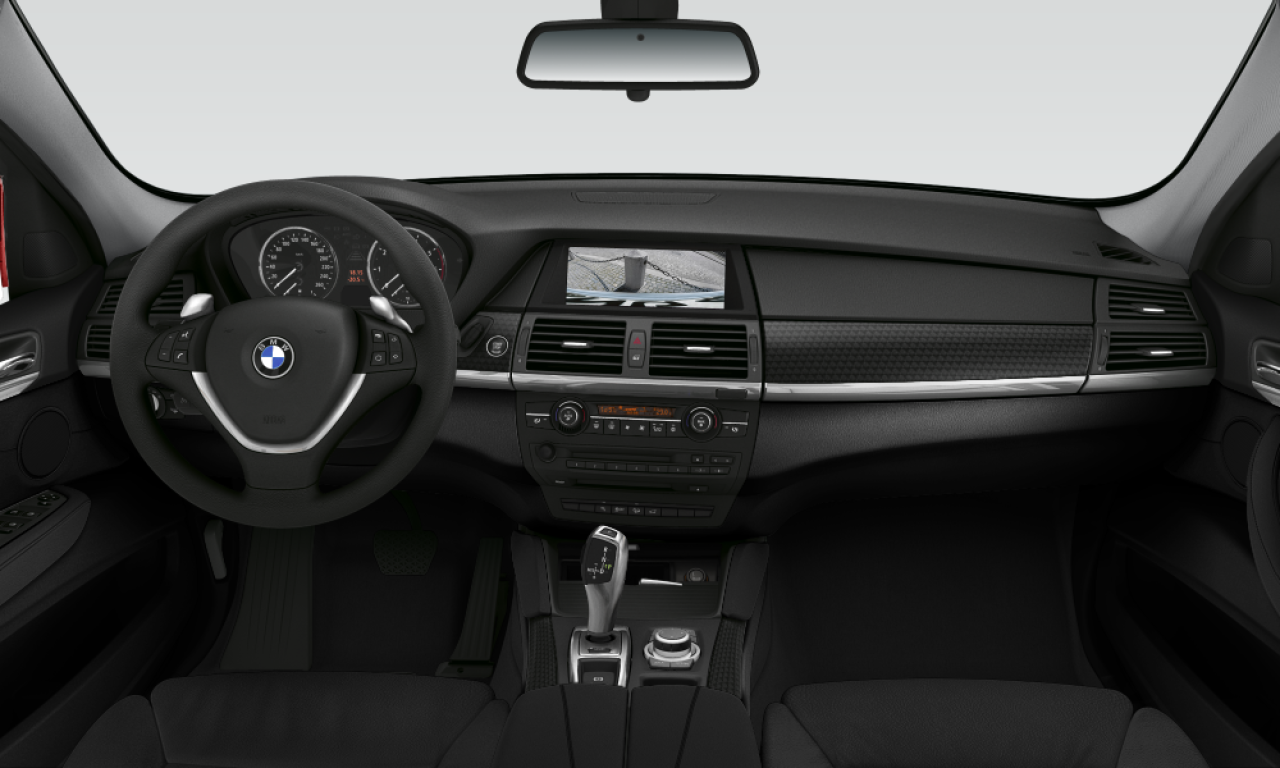 Interior of BMW X6 xDrive50i (E71), VIN WBAFG82040LL79145