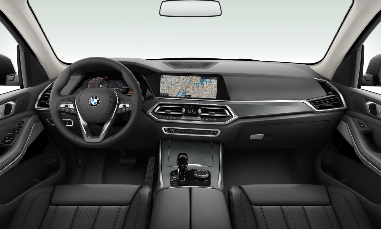 Interior of BMW X5 xDrive40i (G05), VIN 5UXCR6C59KLL01797