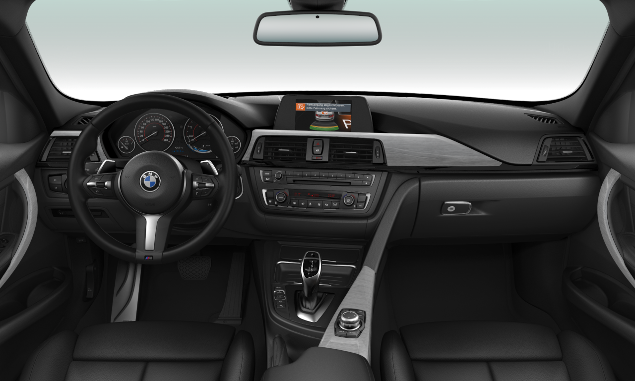 Interior of 2020 BMW 320d (F30), VIN WBA3D360X0NS46239