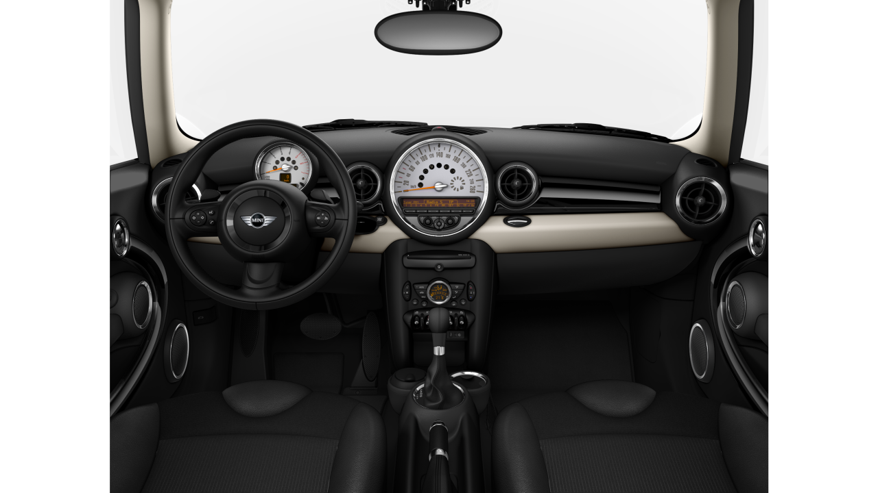 Interior of BMW MINI Cooper D (R56 (MUE)), VIN WMWSW52080T399544