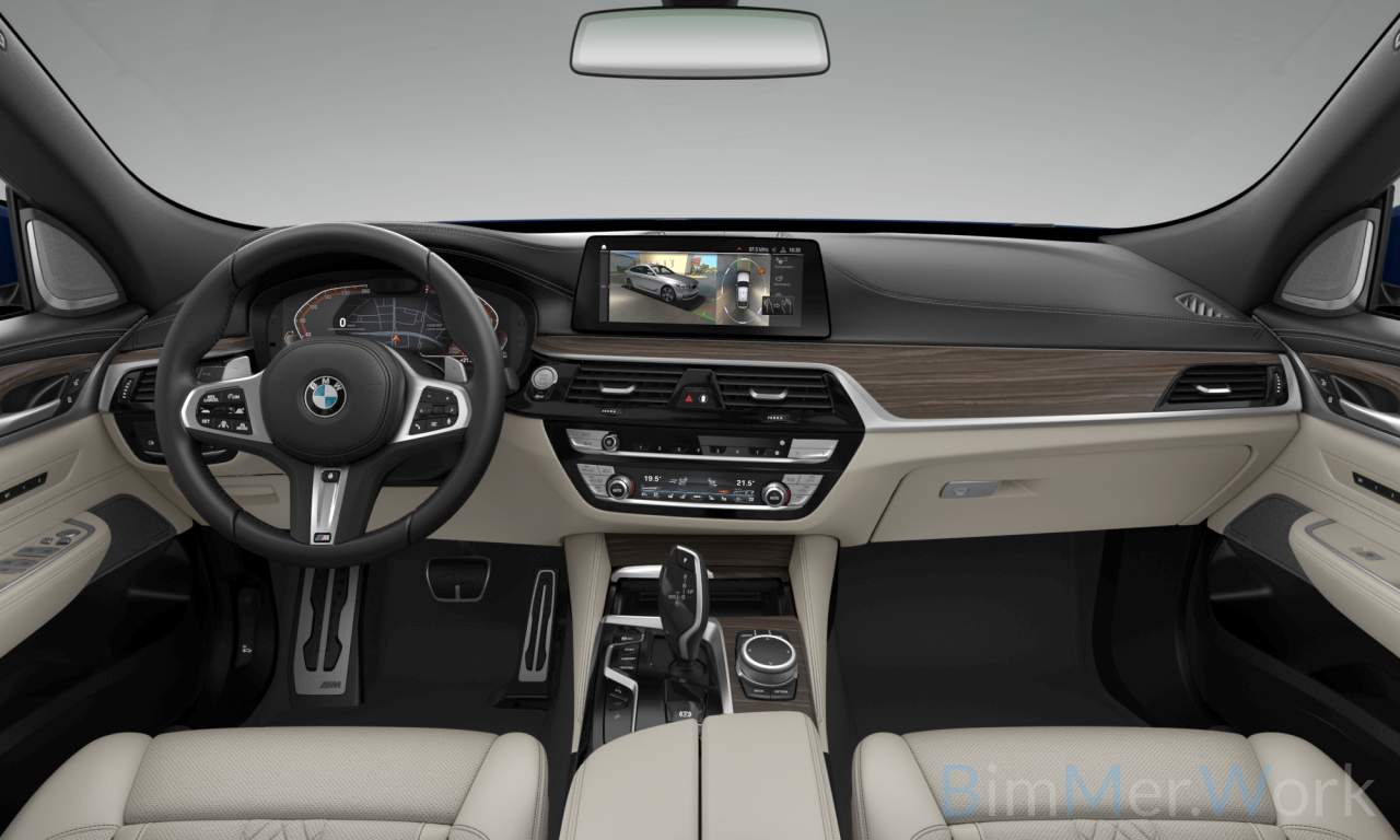 Interior of BMW 630i xDrive (G32), VIN WBA61CC05MCF56006