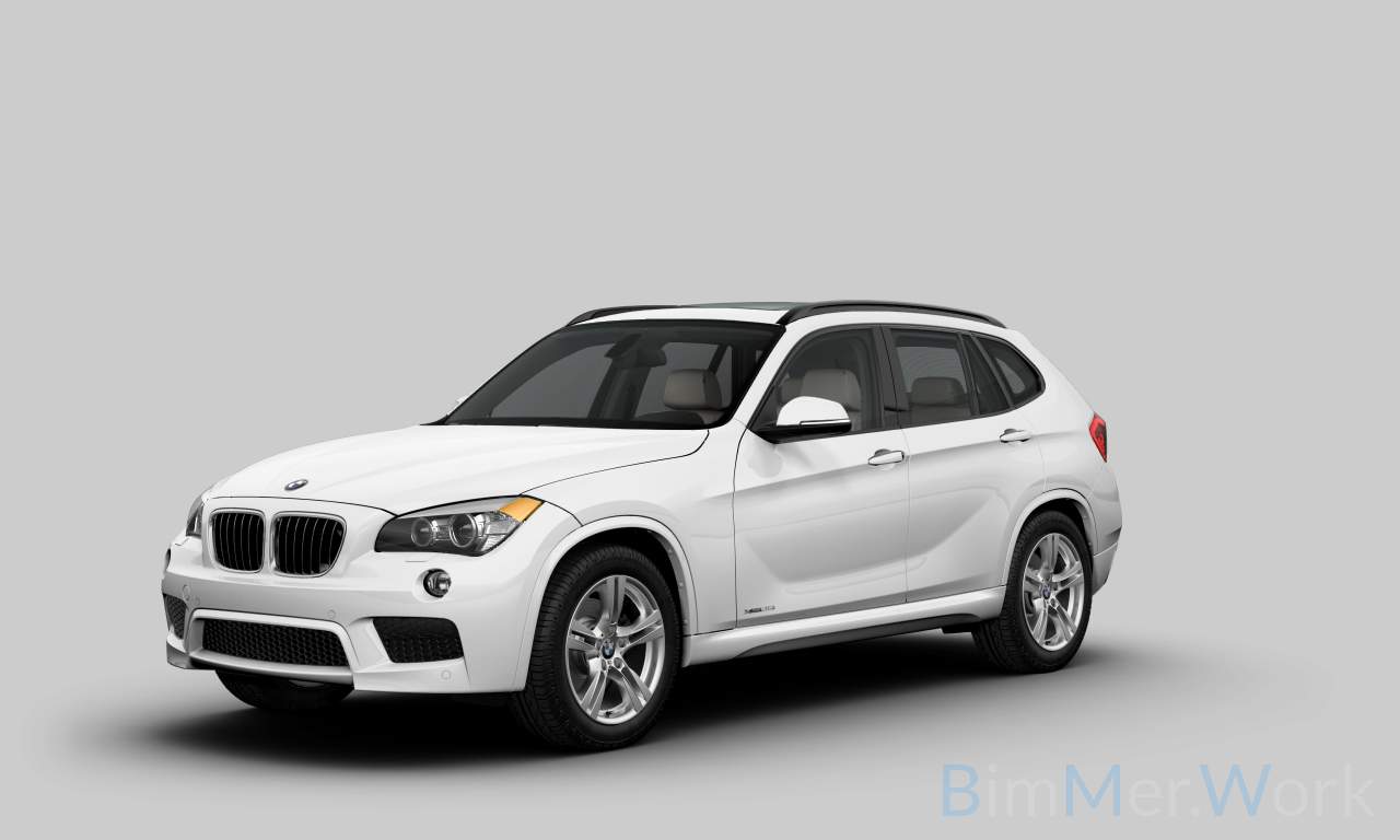 Exterior of BMW X1 xDrive35i (Sports Activity Vehicle (5 Doors)), VIN WBAVM5C51FVV93794