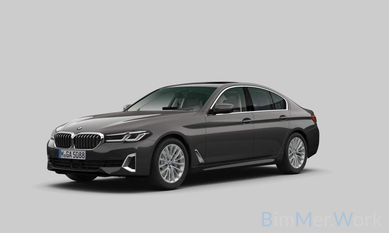 Exterior of BMW 520i (Sedan (4 Doors)), VIN WBA11BH00PWY14347