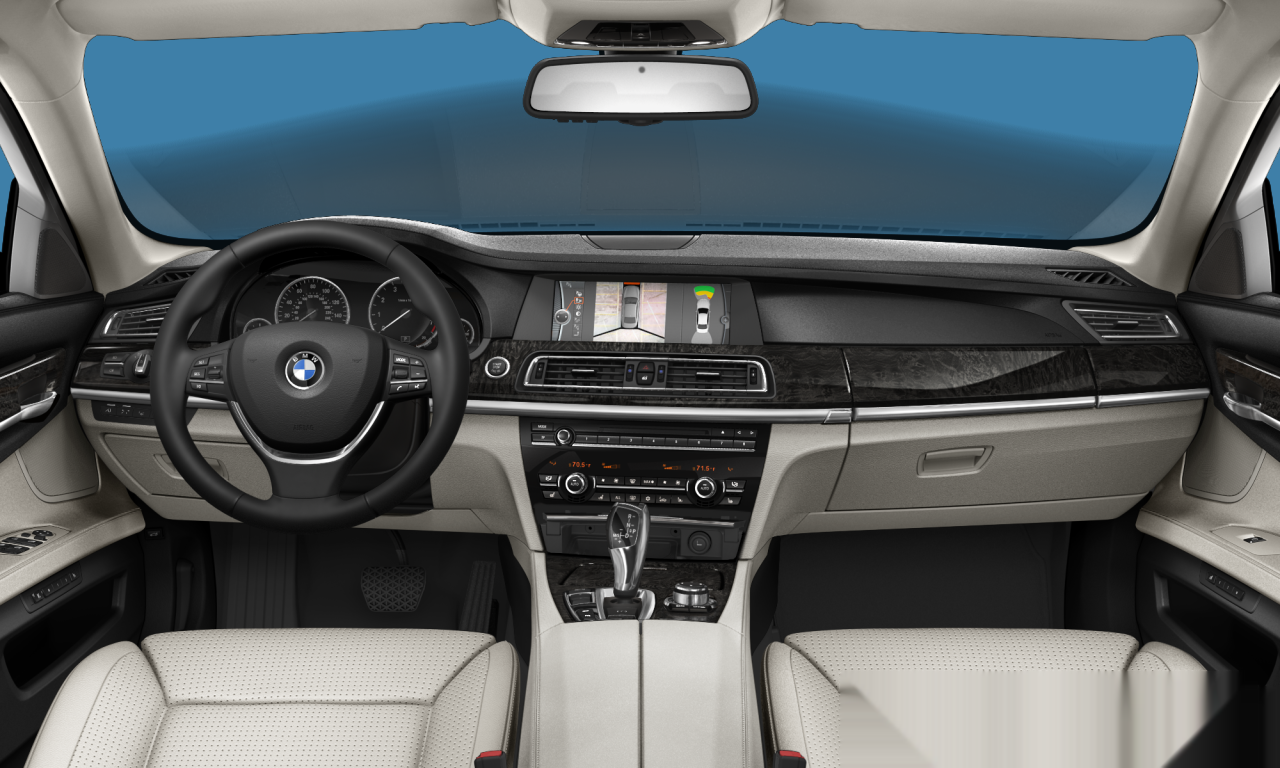 Interior of BMW ActiveHybrid 7 (F04), VIN WBAKX6C50CC197234