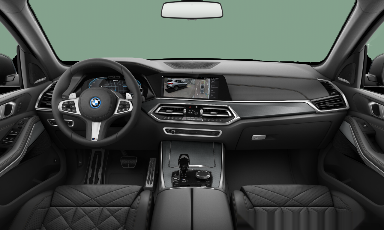 Interior of 2022 BMW X5 xDrive45e (G05), VIN WBATA610509N69060