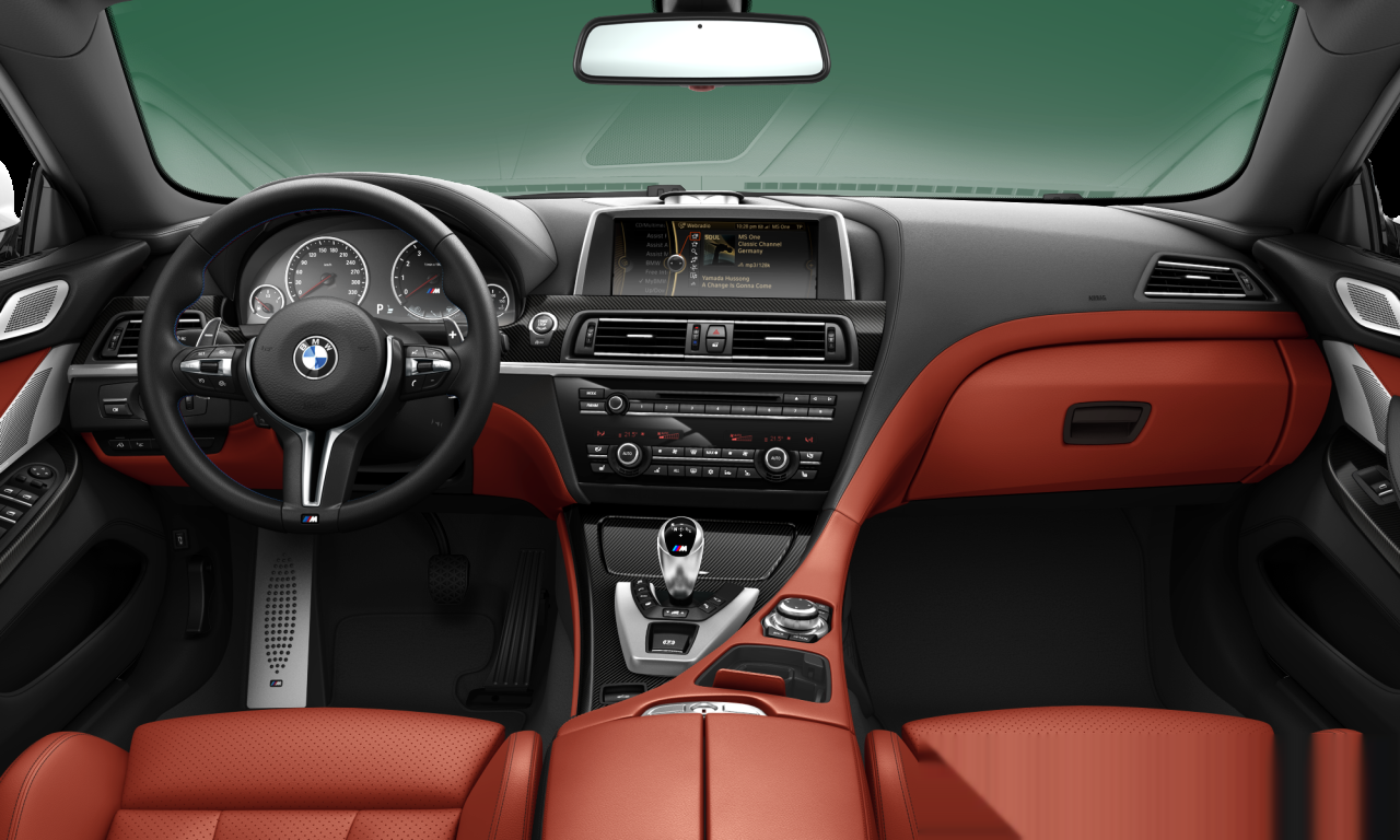 Interior of 2012 BMW M6 (F12 (M6)), VIN WBSLZ91050C984937