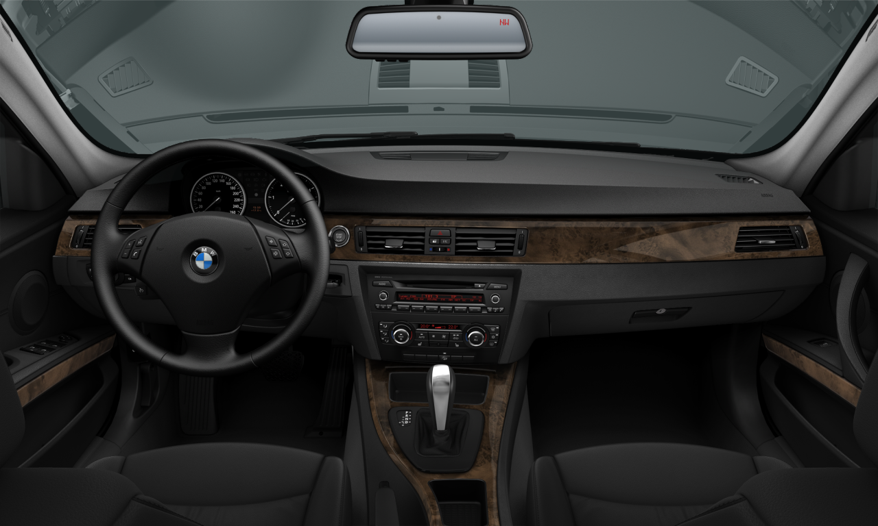 Interior of BMW 328xi (E90 (MUE)), VIN WBAPK7C58AA458872