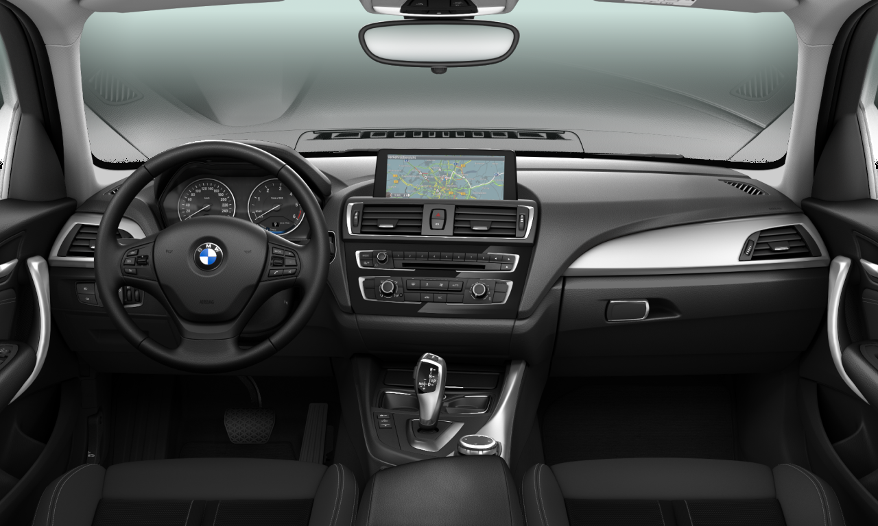 Interior of BMW 118d (F20 (MUE)), VIN WBA1S510105A74752