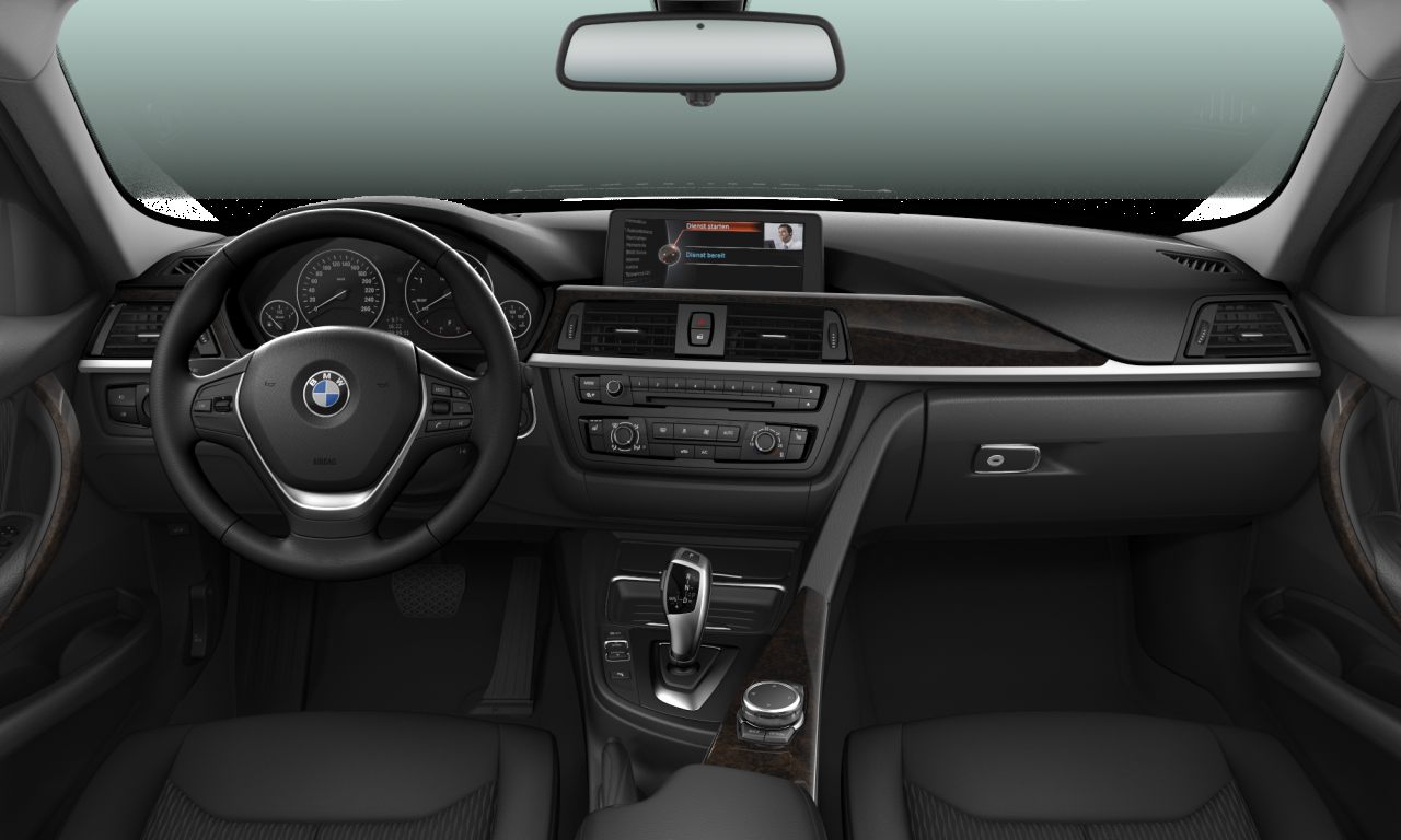 Interior of BMW 320d (F31), VIN WBA3K31010F668309