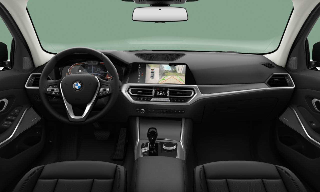 Interior of BMW 330i (G20), VIN WBA5R11060FH93723