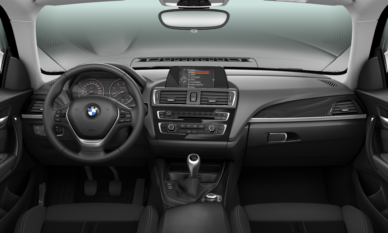 Interior of 2016 BMW 116d (F21 (MUE)), VIN WBA2P320205B46485