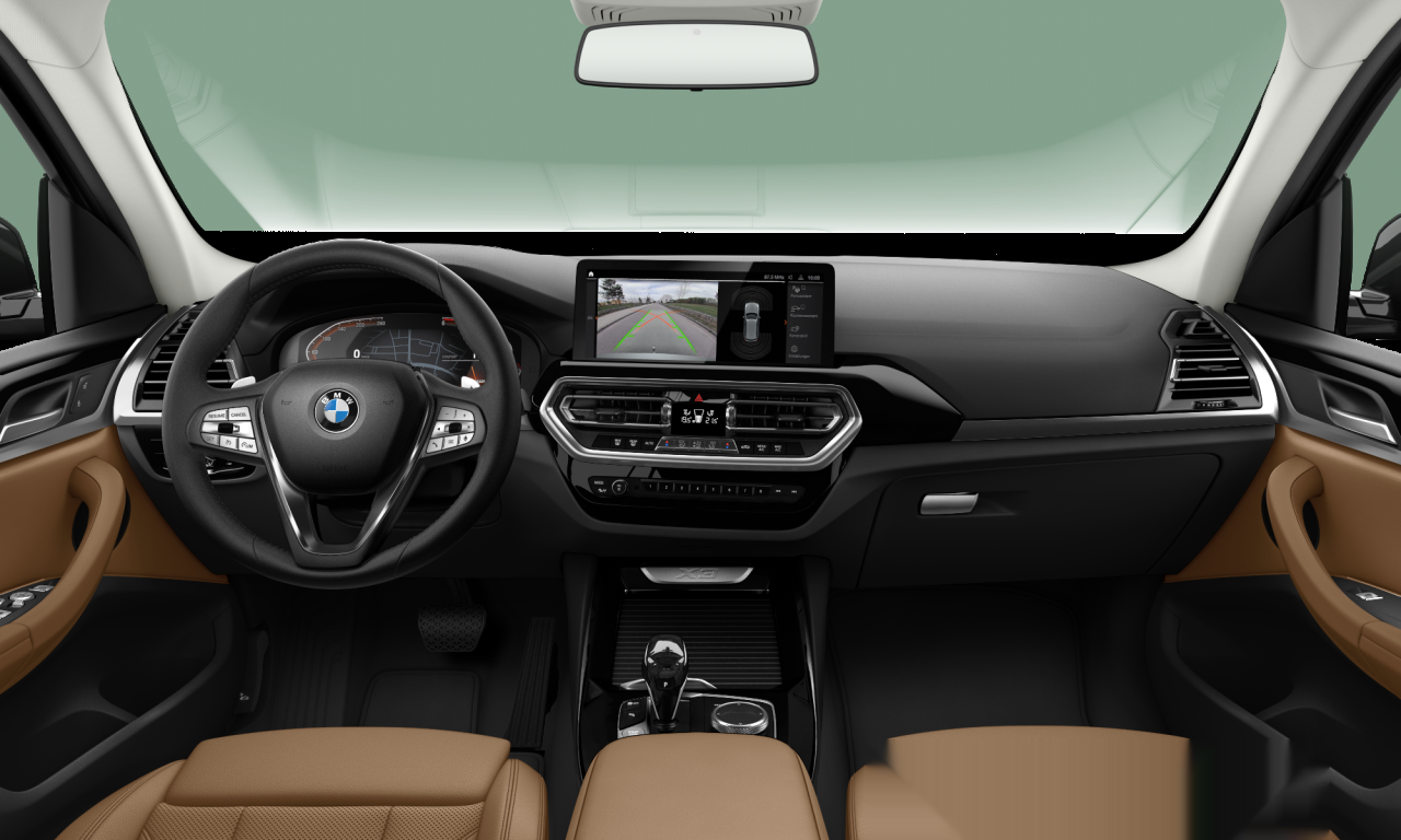 Interior of 2022 BMW X3 sDrive18d (G01 (MUE)), VIN WBA51BZ0509L47690