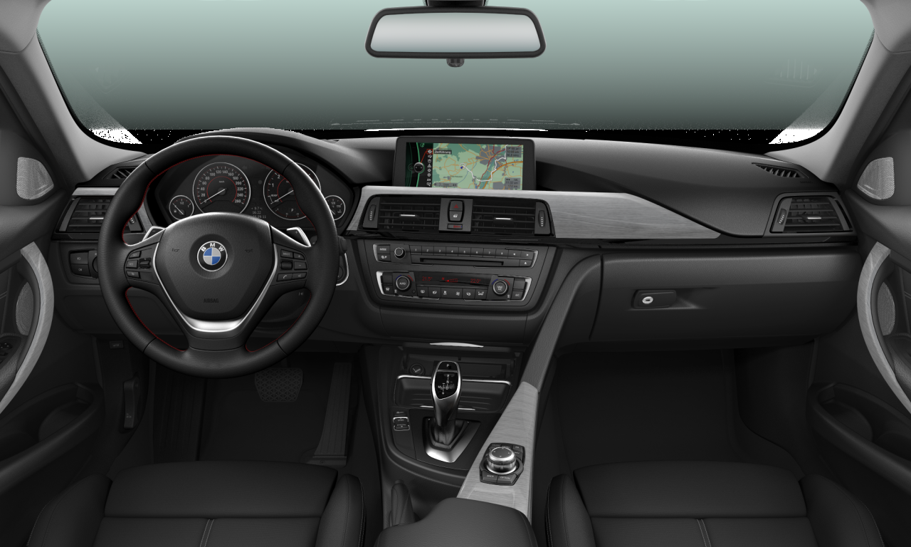 Interior of BMW 335i (Sedan (4 Doors)), VIN WBA3A91090F269105