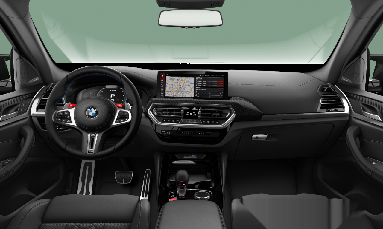 Interior of BMW X3 M (F97 (MUE)), VIN WBS11EC0609U57720