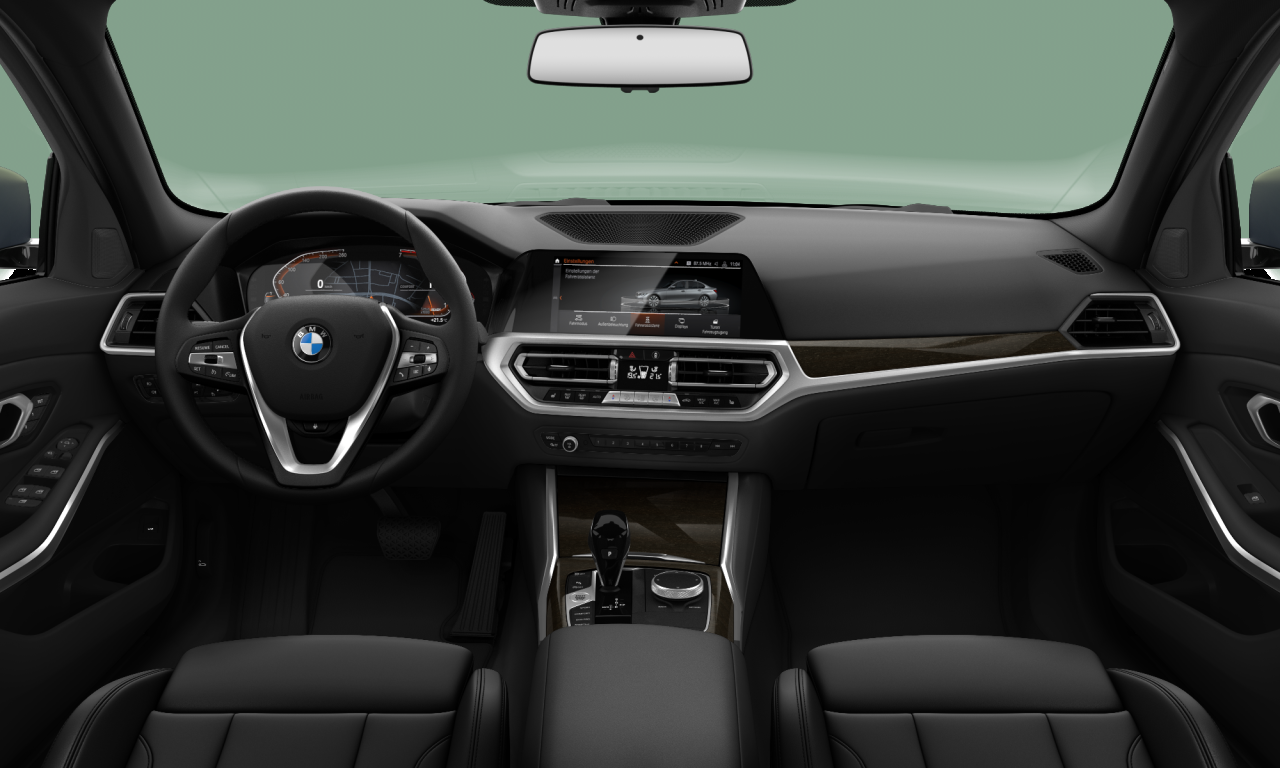 Interior of BMW 330i xDrive (G20), VIN WBA5R7C54KFH28738