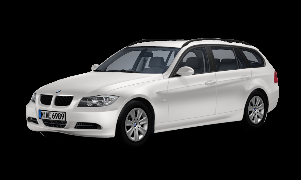 Exterior of BMW 318d (E91), VIN WBAVW11080A279794