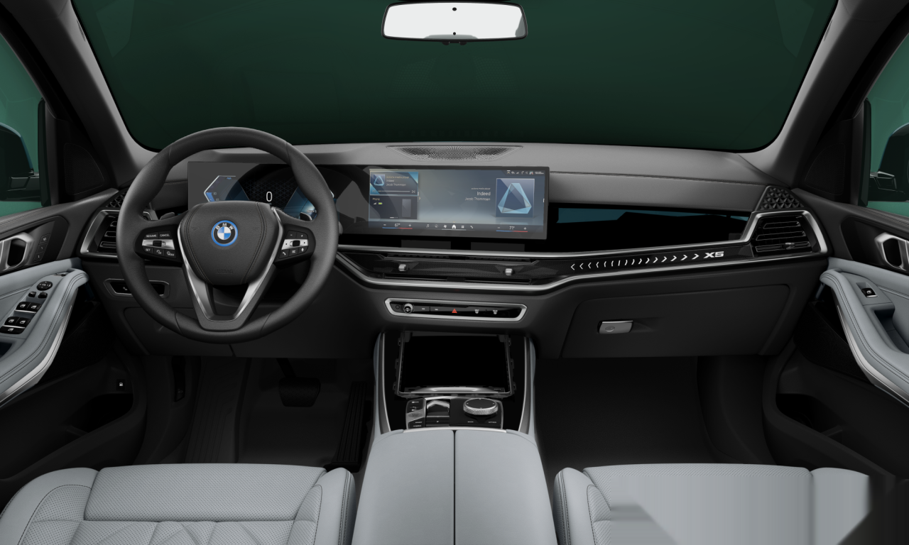 Interior of BMW X5 xDrive50e (G05 (MUE)), VIN 5UX43EU02R9T45537