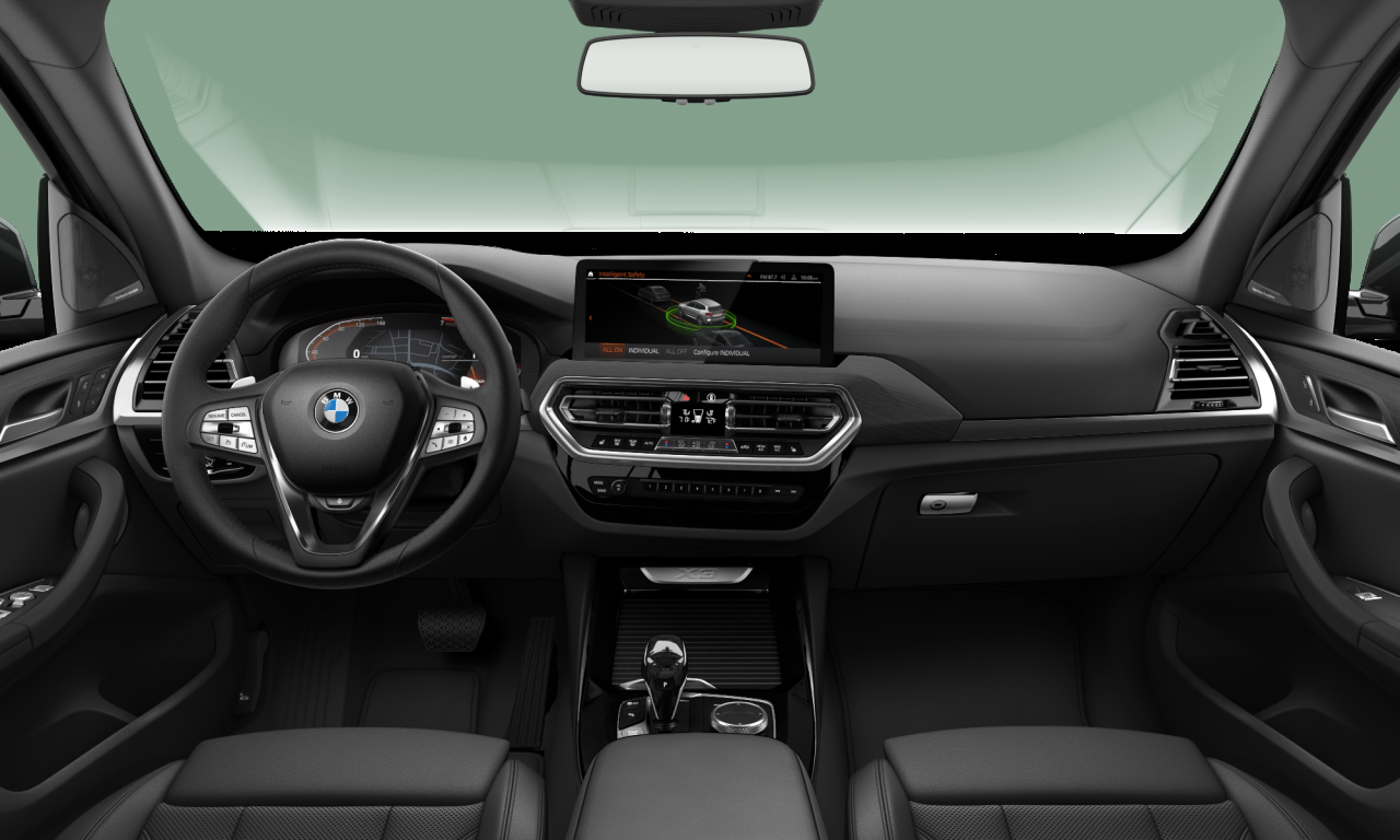 Interior of BMW X3 xDrive30i (G01 (MUE)), VIN 5UX53DP02R9W18258
