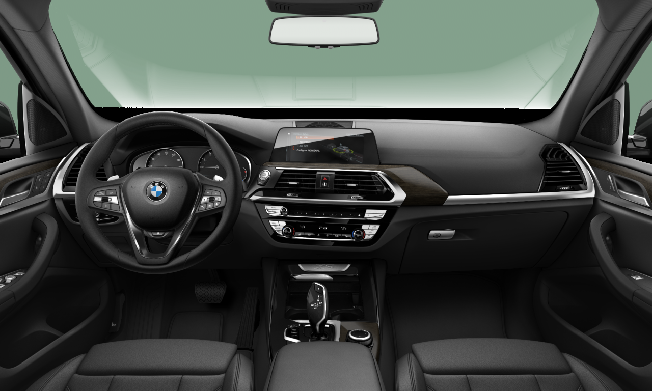 Interior of BMW X3 xDrive30i (G01), VIN 5UXTY5C06L9C33879