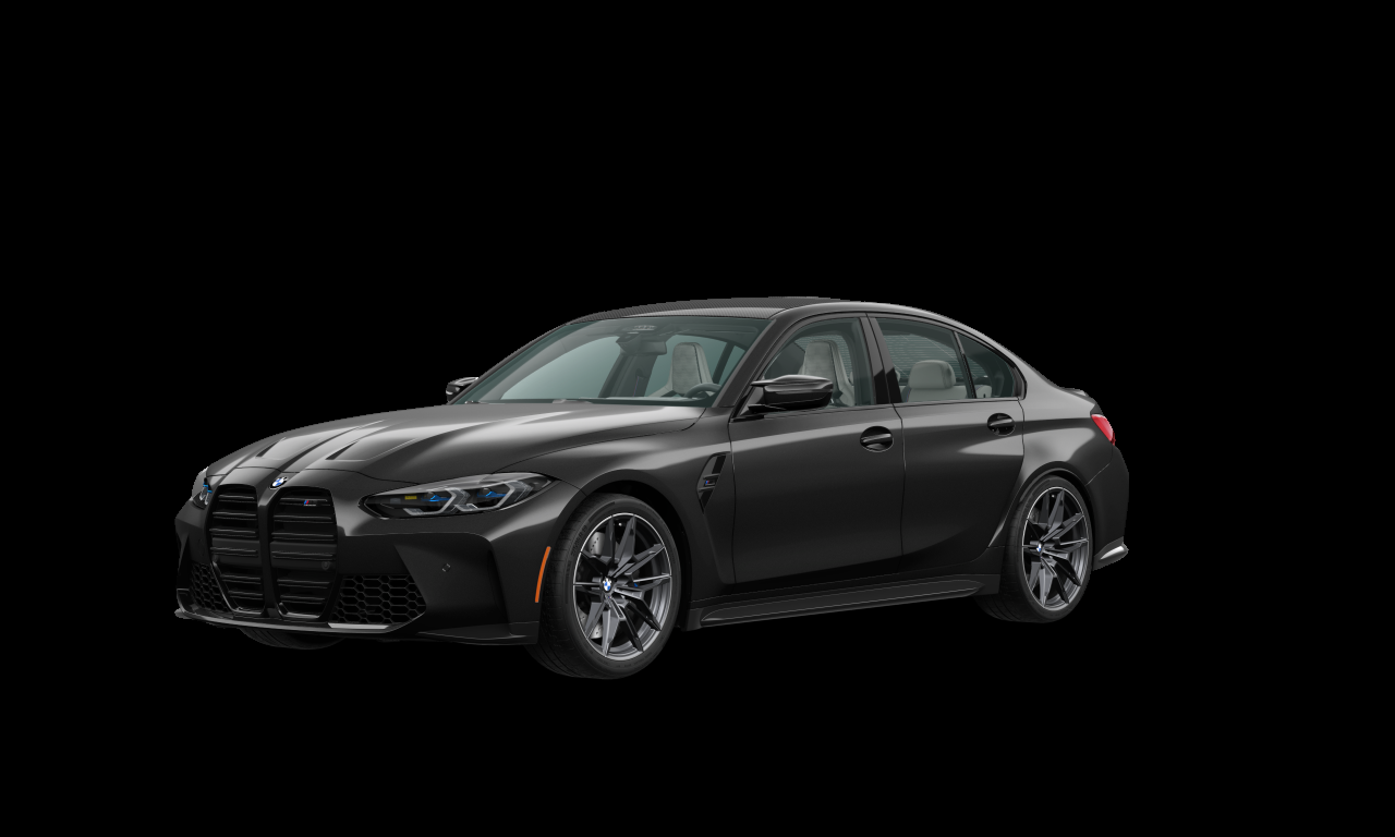 Exterior of 2022 BMW M3 Competition M xDrive (G80), VIN WBS43AY07PFN86456
