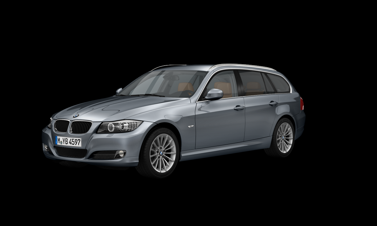 Exterior of BMW 320d (E91 (MUE)), VIN WBAUY1108BF039883