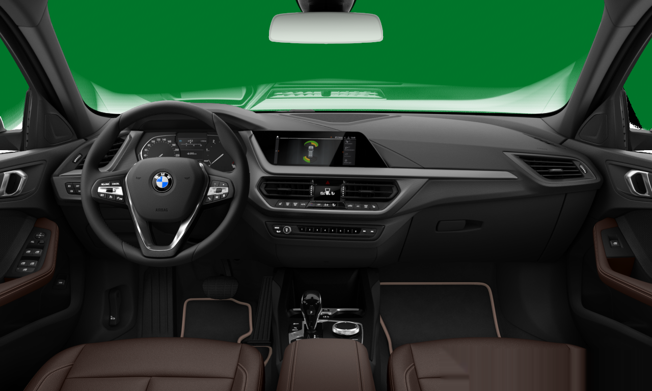 Interior of 2022 BMW 116d (F40), VIN WBA7M710107K61779