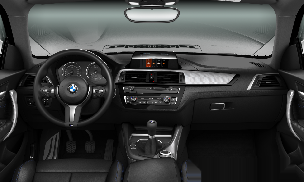 Interior of 2018 BMW 118i (F21 (MUE)), VIN WBA1P510405K93185
