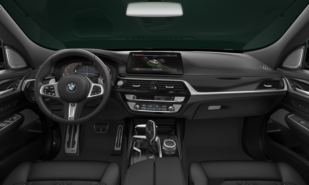 Interior of 2022 BMW 630i xDrive (G32 (MUE)), VIN WBA61CC04PCL25809
