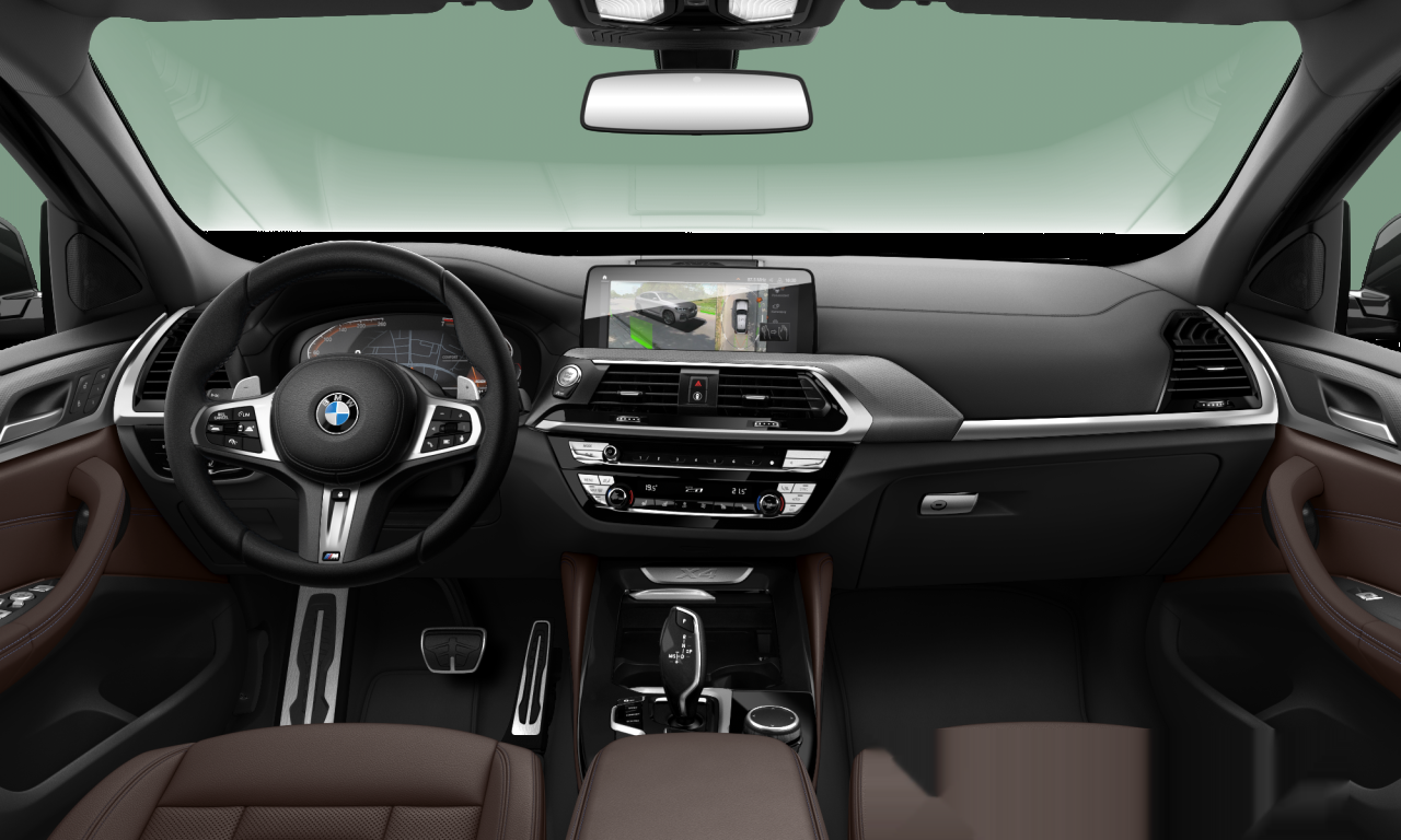 Interior of BMW X4 xDrive30i (G02), VIN WBA2V9101M9F70328