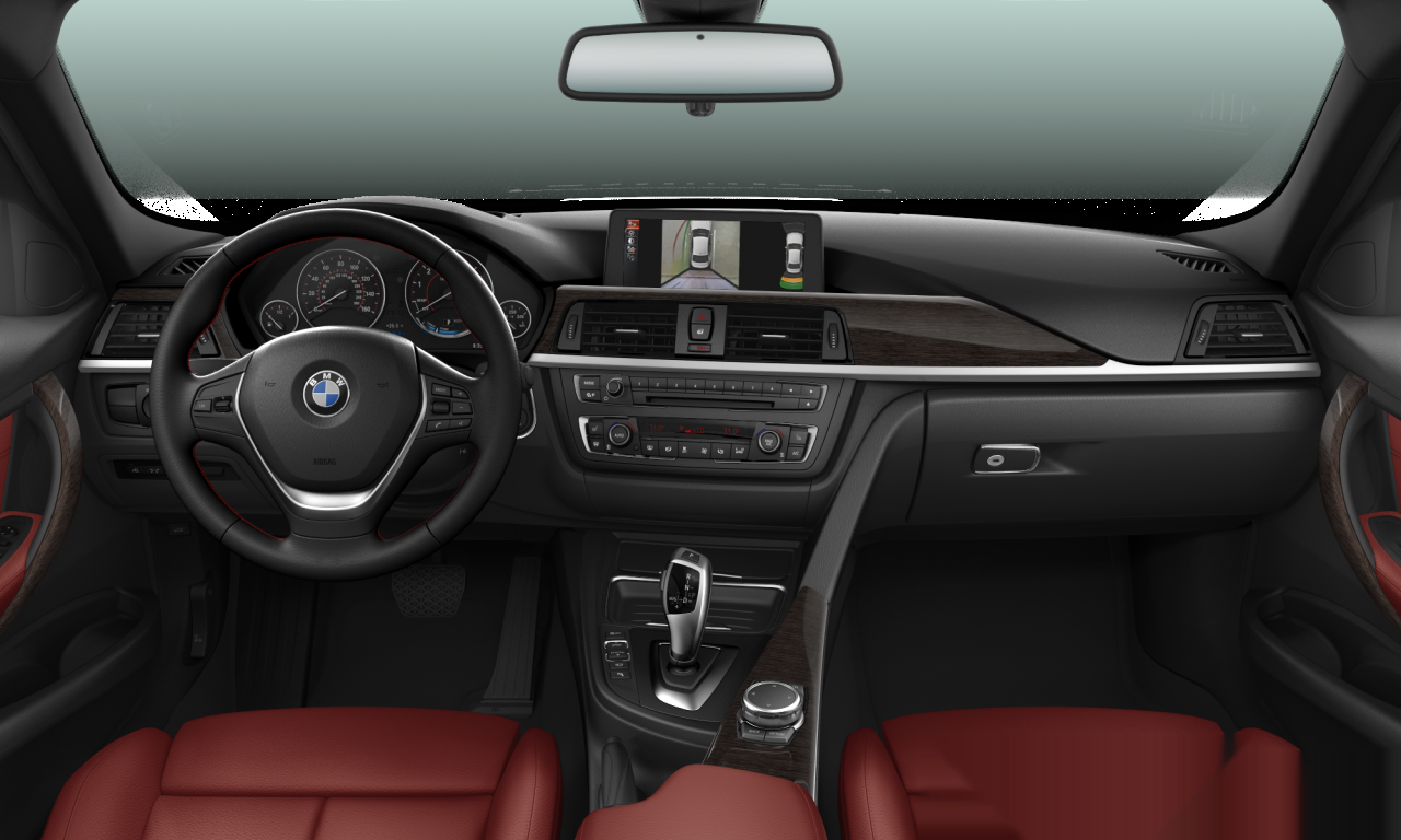 Interior of BMW 328i (F30), VIN WBA3A5C52FF609480
