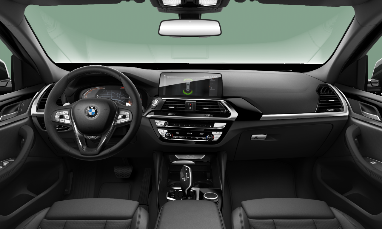 Interior of 2020 BMW X4 xDrive20d (G02), VIN WBA4M9106M9D96638